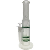 Thick Ass Glass 16" Glass Double Honeycomb Bong w/ Spinning Guard