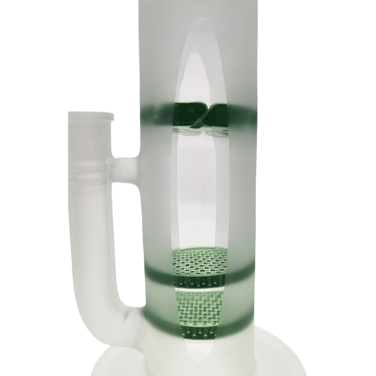 Thick Ass Glass 16" Glass Double Honeycomb Bong w/ Spinning Guard