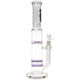 Thick Ass Glass 16" Glass Double Honeycomb Bong w/ Spinning Guard