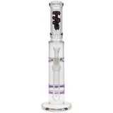 Thick Ass Glass 16" Glass Double Honeycomb Bong w/ Spinning Guard