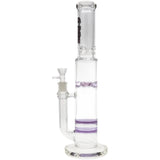 Thick Ass Glass 16" Glass Double Honeycomb Bong w/ Spinning Guard