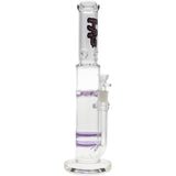 Thick Ass Glass 16" Glass Double Honeycomb Bong w/ Spinning Guard