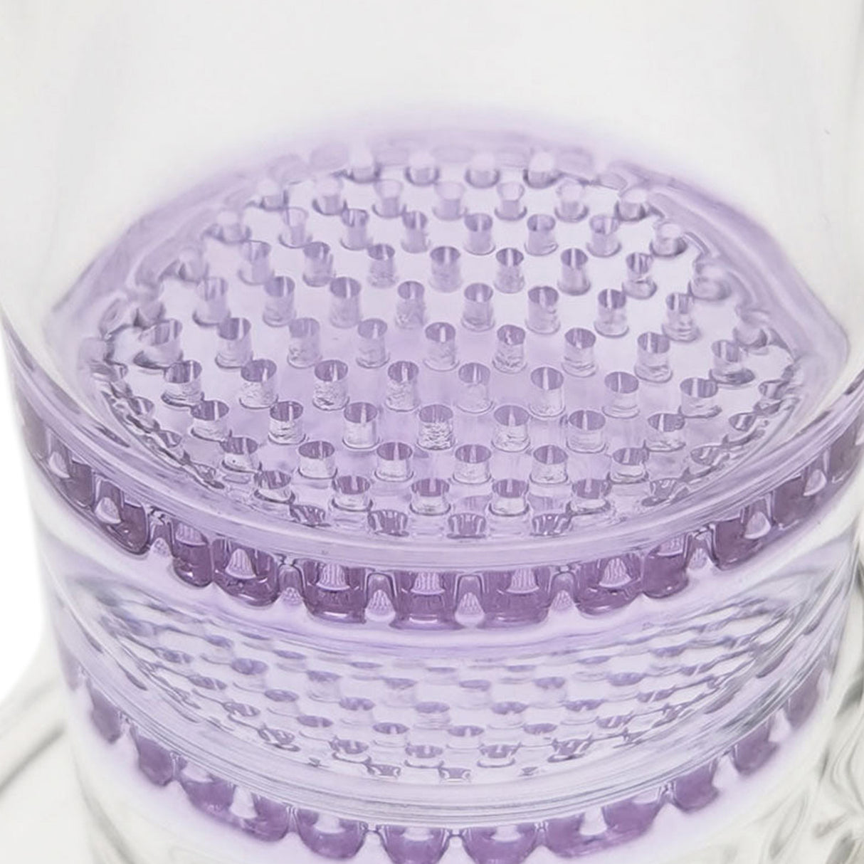 Thick Ass Glass 16" Glass Double Honeycomb Bong w/ Spinning Guard