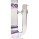 Thick Ass Glass 16" Glass Double Honeycomb Bong w/ Spinning Guard