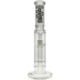 Thick Ass Glass 16" Glass Double Honeycomb Bong w/ Spinning Guard