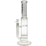 Thick Ass Glass 16" Glass Double Honeycomb Bong w/ Spinning Guard