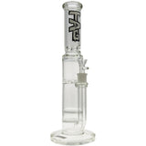 Thick Ass Glass 16" Glass Double Honeycomb Bong w/ Spinning Guard