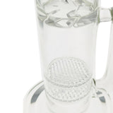 Thick Ass Glass 16" Glass Double Honeycomb Bong w/ Spinning Guard