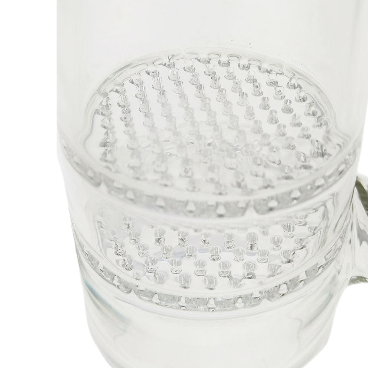 Thick Ass Glass 16" Glass Double Honeycomb Bong w/ Spinning Guard