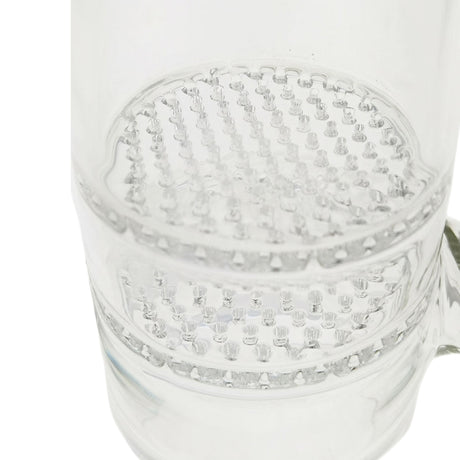 Thick Ass Glass 16" Glass Double Honeycomb Bong w/ Spinning Guard