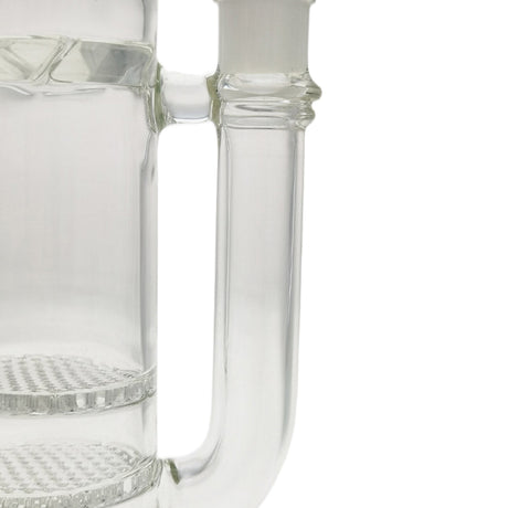 Thick Ass Glass 16" Glass Double Honeycomb Bong w/ Spinning Guard