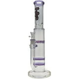 Thick Ass Glass 16" Glass Double Honeycomb Bong w/ Spinning Guard