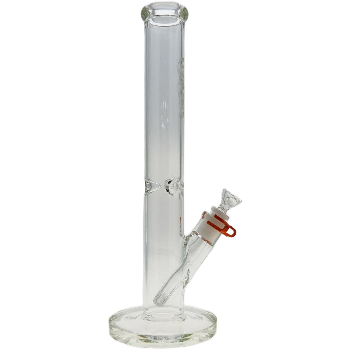 Thick Ass Glass 16" Straight Tube Bong 50x5MM with 18/14MM Downstem