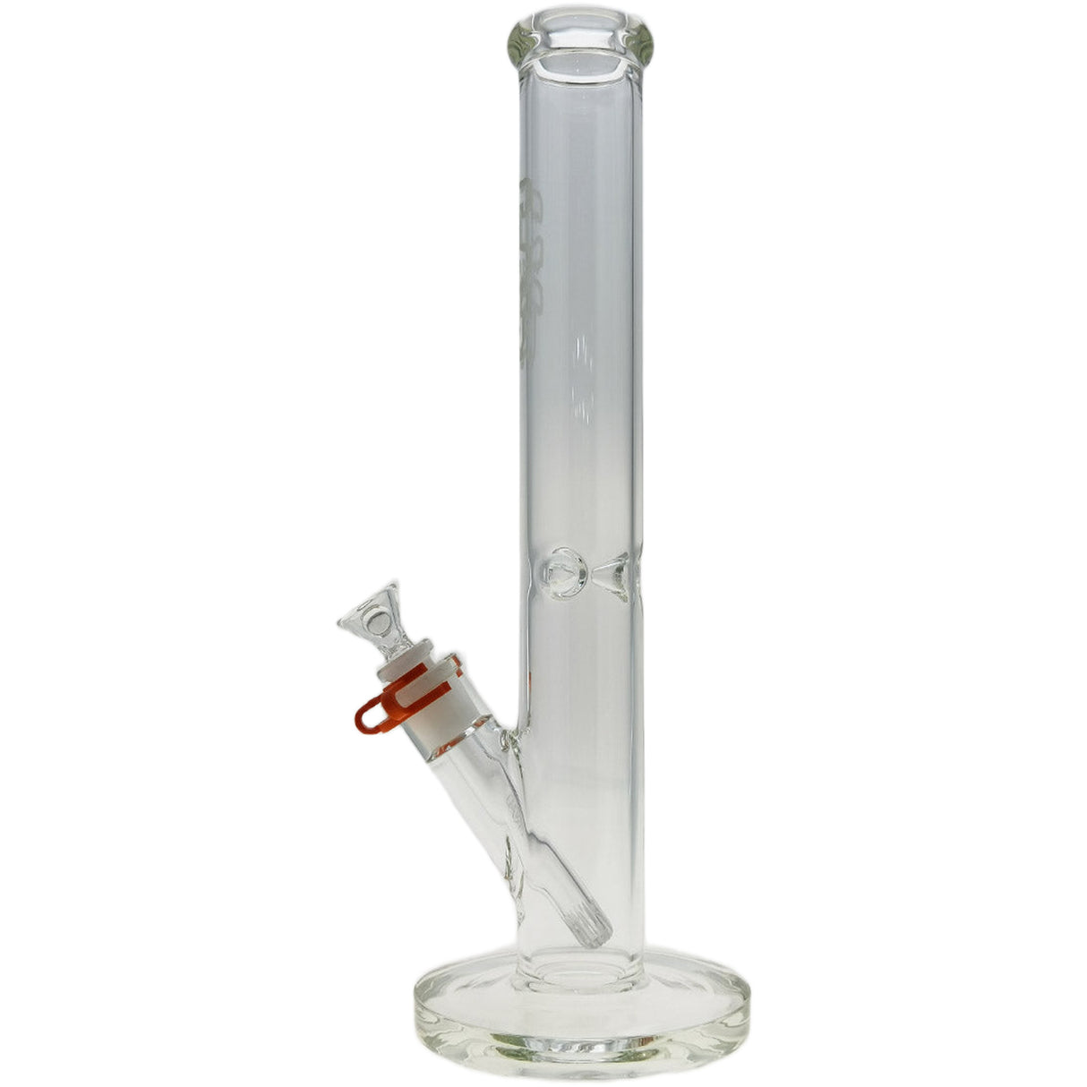 Thick Ass Glass 16" Straight Tube Bong 50x5MM with 18/14MM Downstem