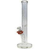 Thick Ass Glass 16" Straight Tube Bong 50x5MM with 18/14MM Downstem