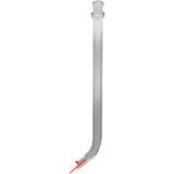 Thick Ass Glass 17.5" Quartz Angle Adapter - Female 18-19mm Joint