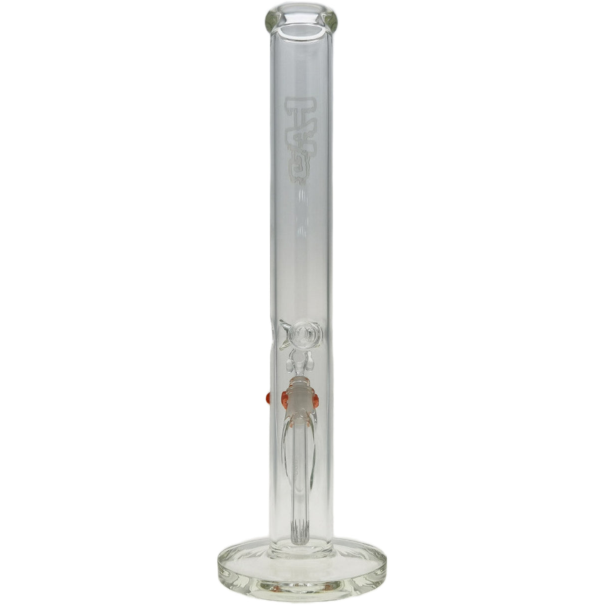 Thick Ass Glass 18" Straight Tube Bong 50x5MM with 18/14MM Downstem