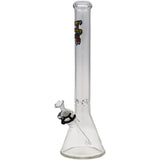 Thick Ass Glass 18" Tie Dye Beaker Bong 5mm Borosilicate w/ Downstem