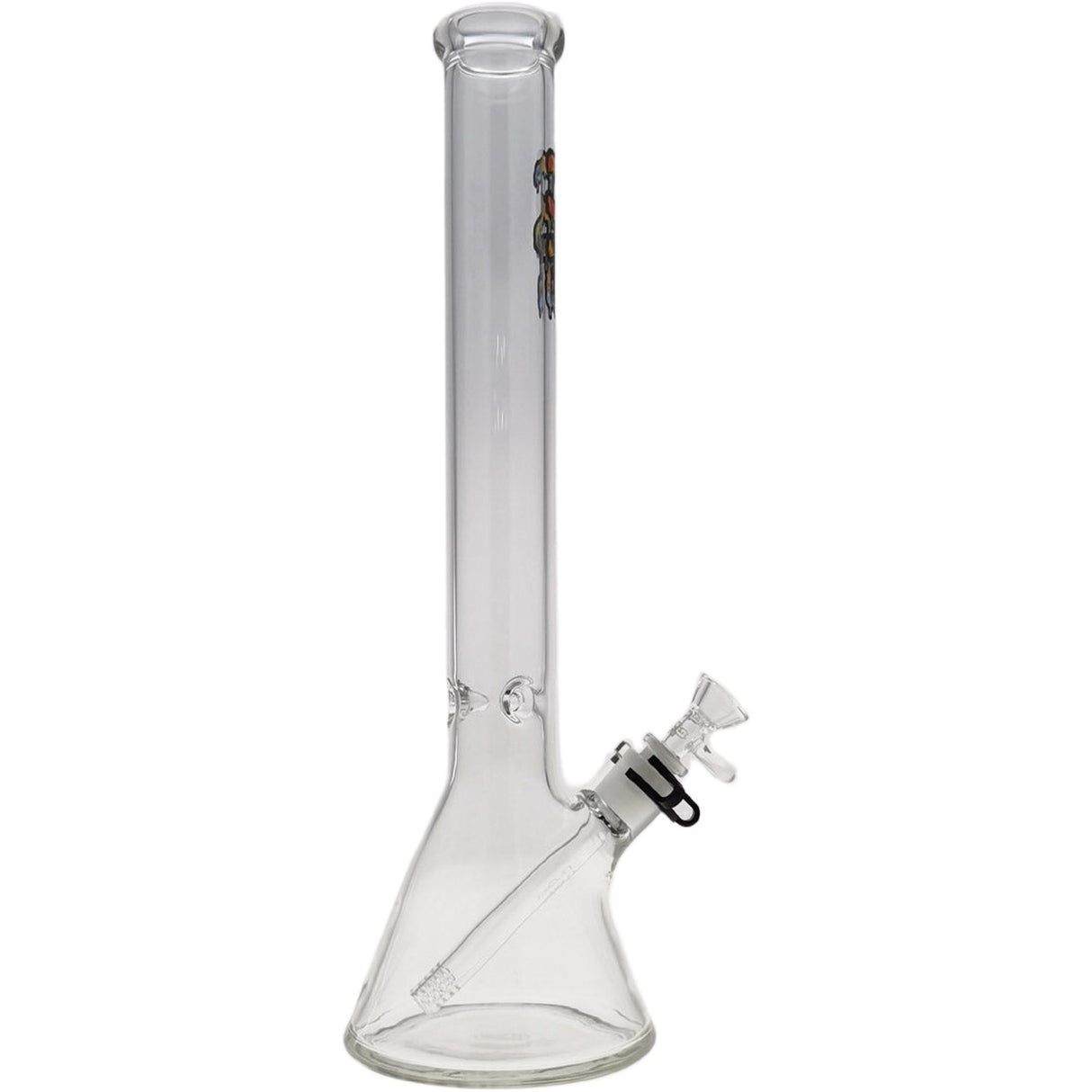 Thick Ass Glass 18" Tie Dye Beaker Bong 5mm Borosilicate w/ Downstem