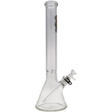 Thick Ass Glass 18" Tie Dye Beaker Bong 5mm Borosilicate w/ Downstem
