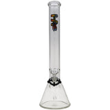 Thick Ass Glass 18" Tie Dye Beaker Bong 5mm Borosilicate w/ Downstem