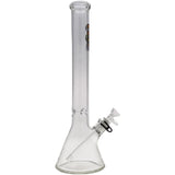 Thick Ass Glass 18" Tie Dye Beaker Bong 5mm Borosilicate w/ Downstem