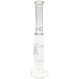 Thick Ass Glass 20" Triple Honeycomb Glass Bong w/ Spinning Guard