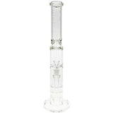 Thick Ass Glass 20" Triple Honeycomb Glass Bong w/ Spinning Guard