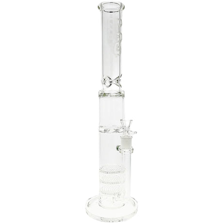 Thick Ass Glass 20" Triple Honeycomb Glass Bong w/ Spinning Guard