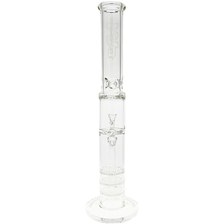 Thick Ass Glass 20" Triple Honeycomb Glass Bong w/ Spinning Guard