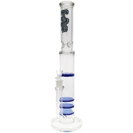Thick Ass Glass 20" Triple Honeycomb Glass Bong w/ Spinning Guard