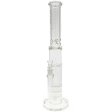 Thick Ass Glass 20" Triple Honeycomb Glass Bong w/ Spinning Guard