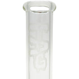 Thick Ass Glass 20" Triple Honeycomb Glass Bong w/ Spinning Guard