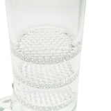 Thick Ass Glass 20" Triple Honeycomb Glass Bong w/ Spinning Guard