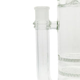 Thick Ass Glass 20" Triple Honeycomb Glass Bong w/ Spinning Guard