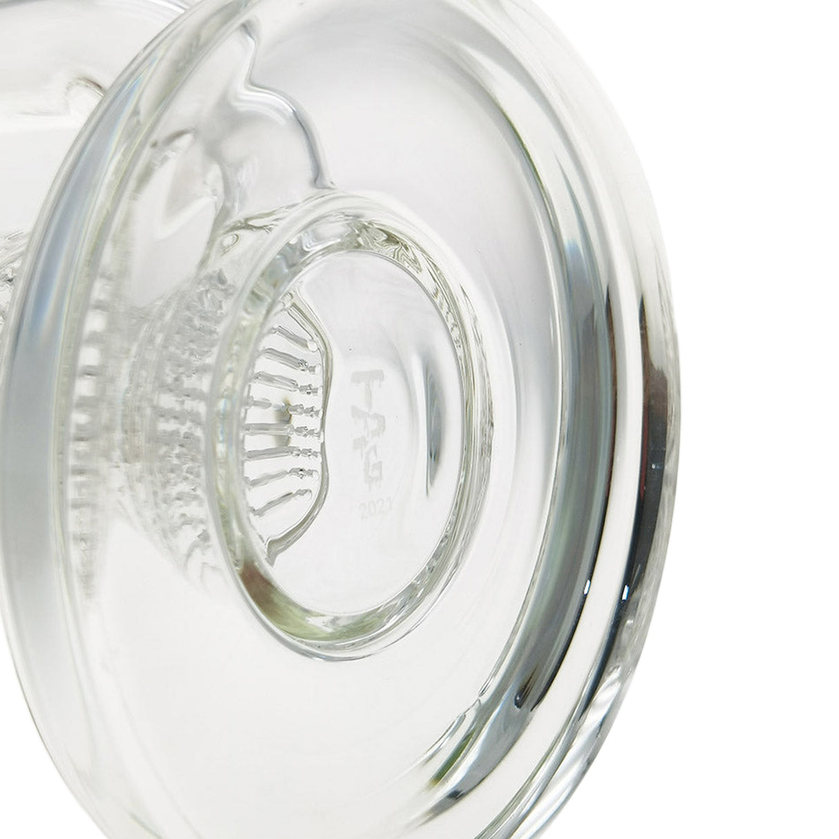 Thick Ass Glass 20" Triple Honeycomb Glass Bong w/ Spinning Guard