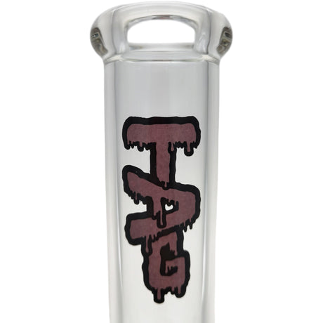 Thick Ass Glass 21" Beaker with Slit Pyramid & Showerhead Percolator - 50x7MM