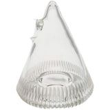 Thick Ass Glass 21" Beaker with Slit Pyramid & Showerhead Percolator - 50x7MM