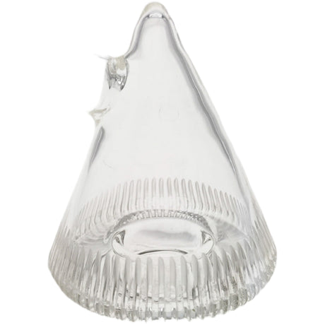 Thick Ass Glass 21" Beaker with Slit Pyramid & Showerhead Percolator - 50x7MM