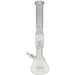 Thick Ass Glass 21" Beaker with Slit Pyramid & Showerhead Percolator - 50x7MM