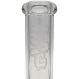 Thick Ass Glass 21" Beaker with Slit Pyramid & Showerhead Percolator - 50x7MM