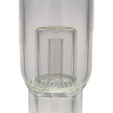 Thick Ass Glass 21" Beaker with Slit Pyramid & Showerhead Percolator - 50x7MM