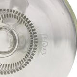 Thick Ass Glass 21" Beaker with Slit Pyramid & Showerhead Percolator - 50x7MM