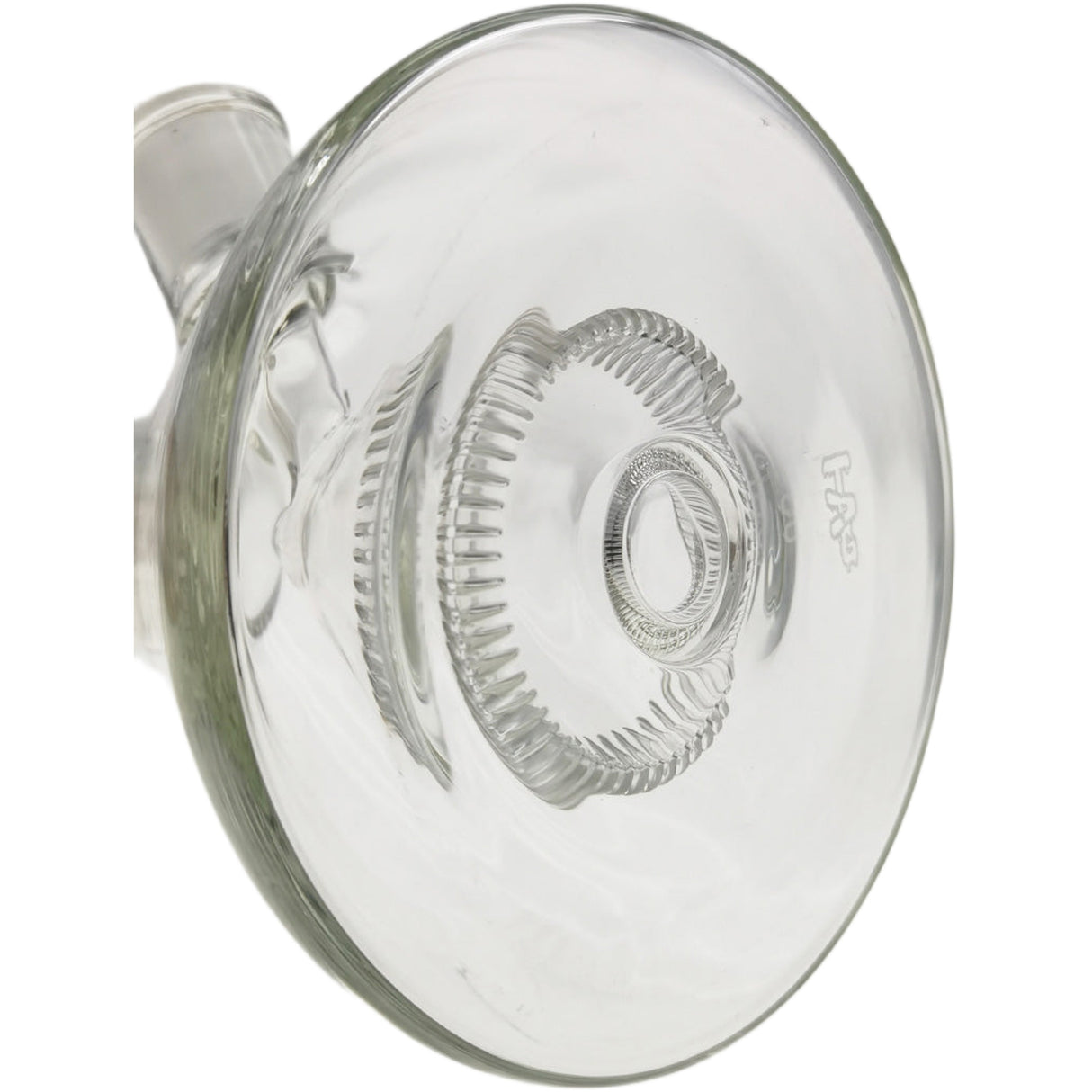 Thick Ass Glass 21" Beaker with Slit Pyramid & Showerhead Percolator - 50x7MM