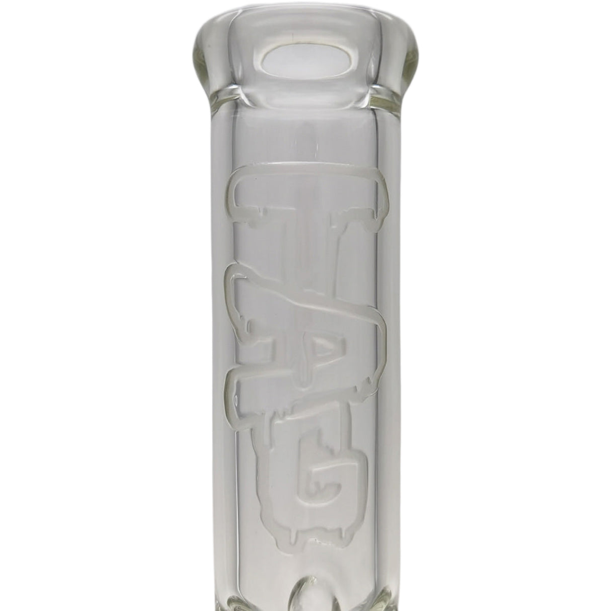 Thick Ass Glass 24" Hybrid Beaker Straight Bong w/ Double Showerhead Percolator 18MM