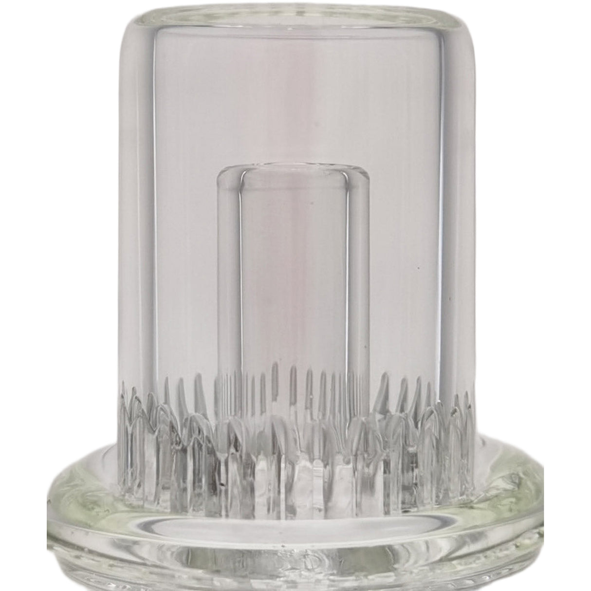 Thick Ass Glass 24" Hybrid Beaker Straight Bong w/ Double Showerhead Percolator 18MM