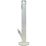 Thick Ass Glass 30" Straight Tube Bong 7mm Thick w/ Removable Downstem