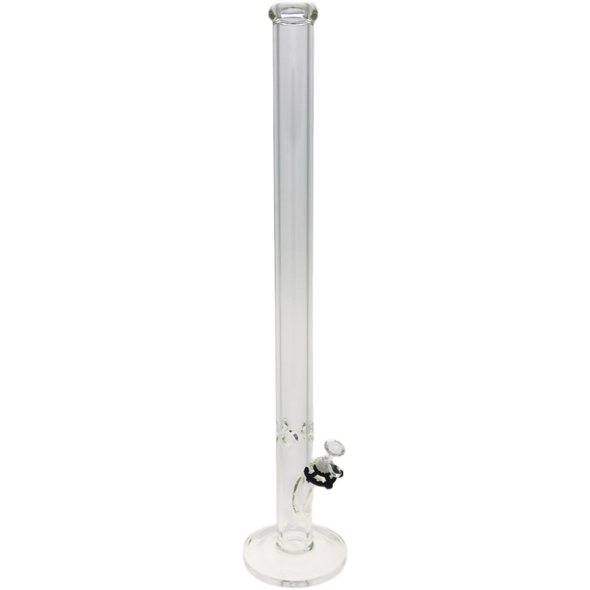 Thick Ass Glass 30" TAG Straight Tube Bong 50x9MM with Beaker Base & Versatile Downstem