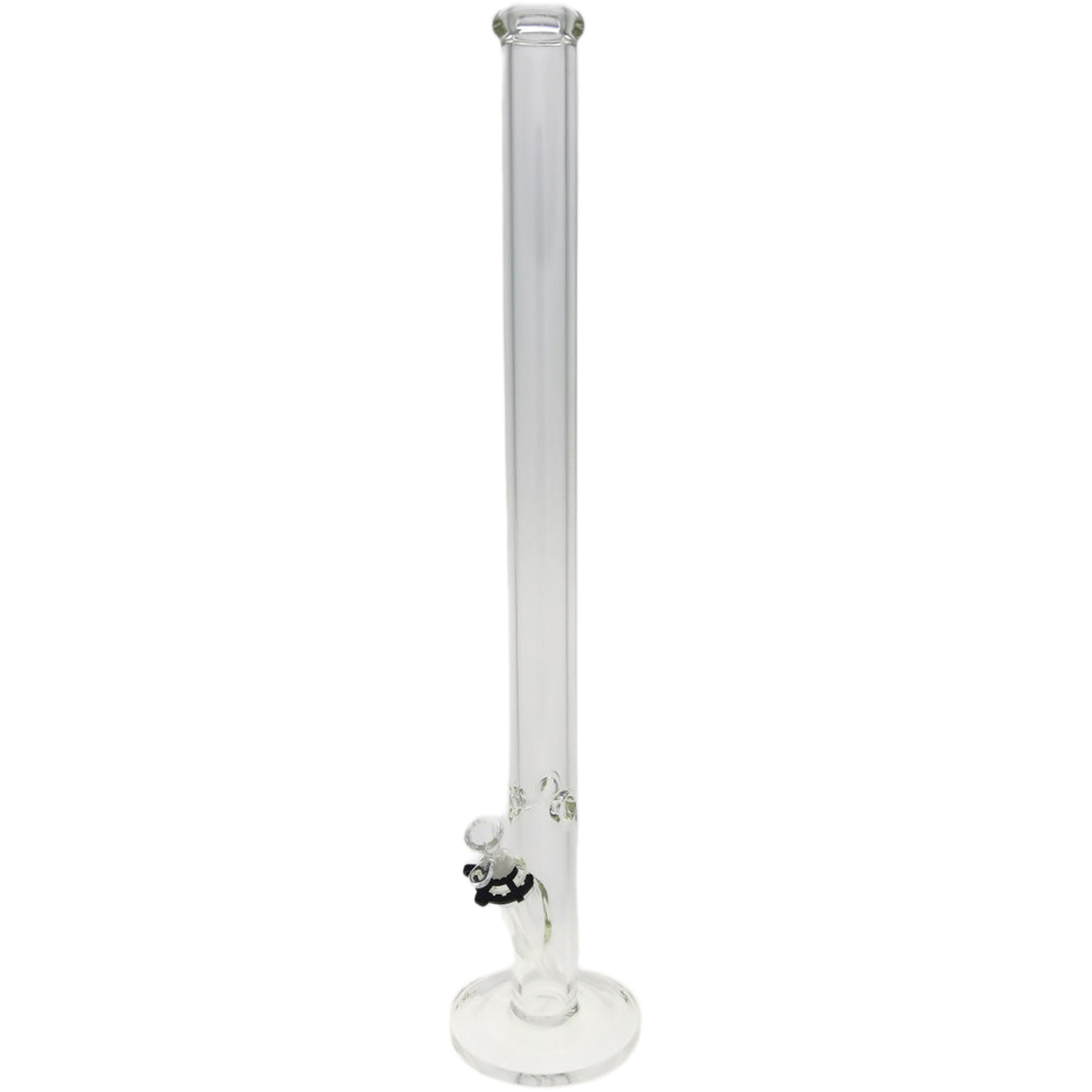 Thick Ass Glass 30" TAG Straight Tube Bong 50x9MM with Beaker Base & Versatile Downstem