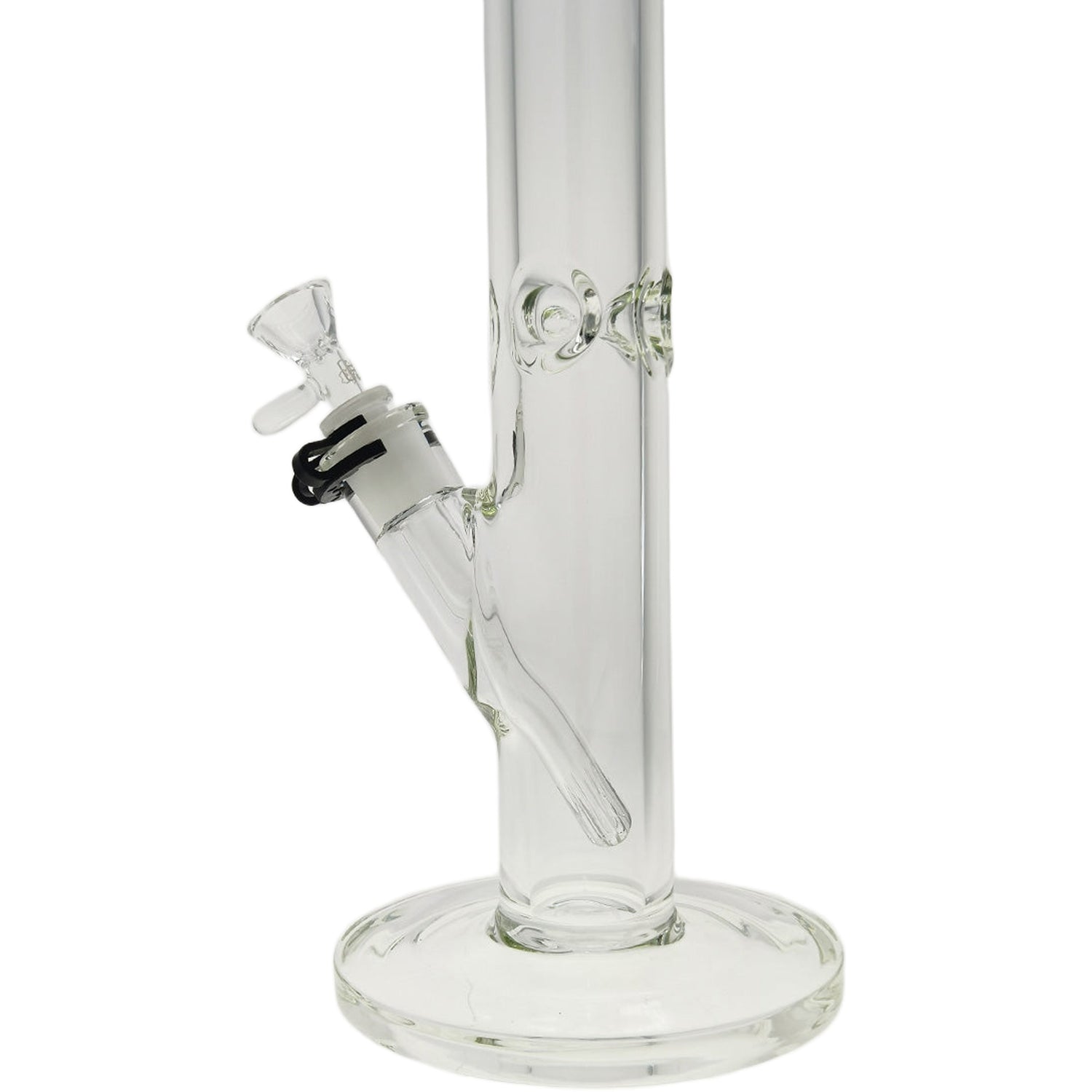 Thick Ass Glass 30" TAG Straight Tube Bong 50x9MM with Beaker Base & Versatile Downstem